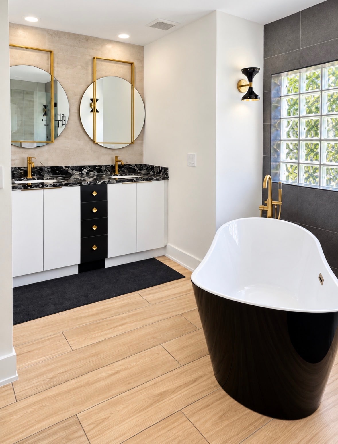 Modern Kitchen & Spa Bath