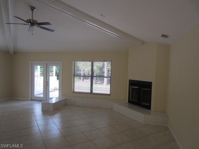 Living room before